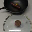 Souped Up Recipes 10 Inch Carbon Steel Wok For Electric, Induction and Gas Stoves (Lid and User Guide Video Included)