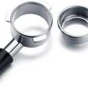 Normcore 54mm Bottomless Portafilter, Naked Portafilter Fits Breville Sage Barista Express Machines, 18g Filter Basket Included