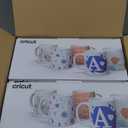 Cricut Mug Press + 4 Blank Mugs (12oz each)
