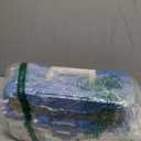 Plano Ready-Set-Fish 3-Tray Tackle Box with Tackle, Aqua Blue/Tan, One Size