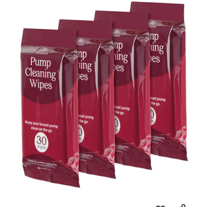 Wipes for Breast Pump Parts - Breast Pump Wipes Quick Clean with No Water - 30 Per Pack
