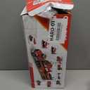 SpringFlower Extra Large Fire Truck Toys for Boys Girls with Racing Car and Helicopter, Lights, Sounds, Semi Truck Vehicle Toy for Toddlers 3 4 5 6 7, Christmas Birthday Gift