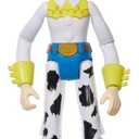 Mattel Disney and Pixar Toy Story Large Action Figure, Posable Jessie Collectible in Signature Cowgirl Look with Removable Hat, 12-inch Scale