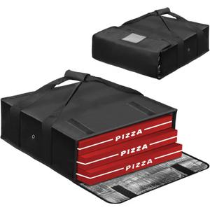 Insulated Pizza Delivery Bag,Pizza Warmer Bags, Insulated Food Delivery Bag, Premium Large 20 X 20 X 6 Inch Takeway Bags Suitable For Cold and Hot Food,Pizza,Home Delivery