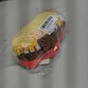 Prime Pets Plush Taco Dog Toy, Dog Squeaky Toys, Food Shaped Pet Toy for Small Medium Large Dogs, Stuffed Puppy Chew Toys