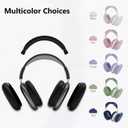 Cover Compatible with AirPods Max, Apple AirPod Max Ear Pad, Ear Cups and Headband Cover 3 in 1, Anti-Scratch Soft Silicone Headphone Accessories, Blue