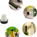 TAODAN 16PCS 18.6mm to 19.3mm T Shaped Cork Bottle Stoppers Reusable Wedding Wine Bottle Seal Stopper for Wine Beer Bottle DIY Crafts