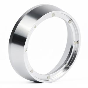 54mm Espresso Dosing Funnel with Magnetic | Fits Breville 54mm Portafilter | Sits On The Outside of The Portafilter | Silver