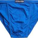 2 x U.S. Polo Assn. Mens Bikini Underwear - 6 Pack Cotton Blend String Classic Stretch Mens Brief with Contour Pouch (XXXL)