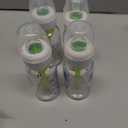 Dr. Brown's Anti-Colic Options+ Narrow Glass Baby Bottle with Level 1 Slow Flow Nipple, BPA-Free, 4 oz/120mL, 4-Pack
