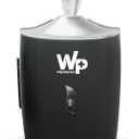 WIPESPLUS Wall Mounted Wipe Dispenser, Wet Wipes Holder, for WipesPlus Refill Bags with Lock for Supermarkets, Retail, and Business, Plastic, 13.5 Inches, Black