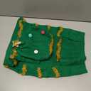 Dog Christmas Sweater Funny Christmas Tree Dog Costume with Hat Soft Warm Knitted Pet Clothes Cold Weather Puppy Clothes for XXL Dogs Cats