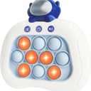 Pop The Target! Handheld Speed Push Game Machine: A Fun Multiplayer Game for Family. Sensory Fidget Toy Christmas Toys Gifts for 6 7 8 9 10 11 12 Years Old Kids Road Trip Car Games Astronaut