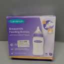 Lansinoh Anti-Colic Baby Bottles for Breastfeeding Babies, 8 Ounces, 3 Count, Includes 3 Medium Flow Nipples, Size M