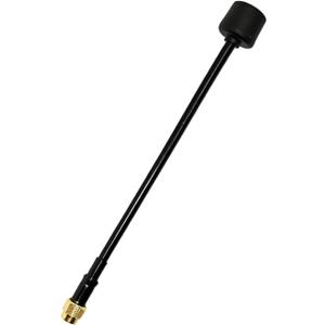 5.8GHz Long Range FPV Antenna, 2.5db High Gain LHCP SMA Male Antenna Compatible with FPV RC Drone & Transmitter (UP155L)