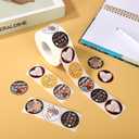 3 x 1000pcs Hispanic Heritage Month Stickers Roll, Spanish Speaking Countries Flags & Dance Patterns Latino Hispanic Decal for Teachers Students Spanish History Month Decoration Supplies