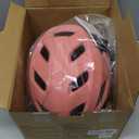 Retrospec Lennon Adult Bike Helmet with LED Safety Light Adjustable Dial & Removable Visor - Adjustable Bicycle Cycling Helmet for Men & Women (One Size, Matte Melon)