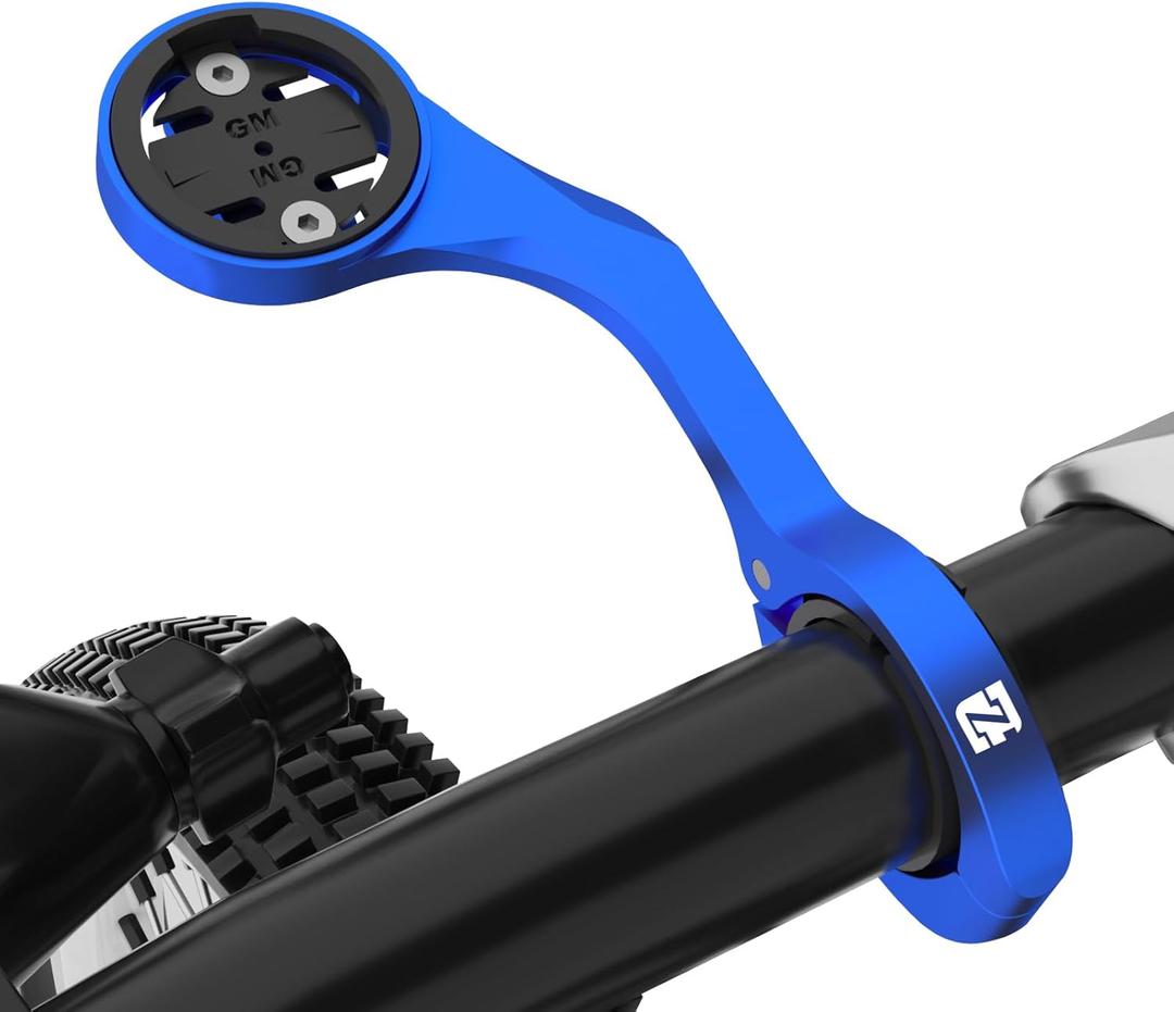 Out Front Bike GPS Compuer Mount,Bike Handlebar Stand,Aero Bar Bike Computer Bracket for Garmin and Wahoo Computers,Bike Computer Holder with Adapter for Bike Computers,Bike Light & Sports Camera
