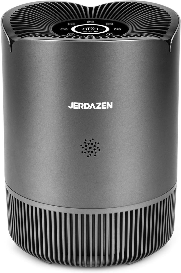 Air Purifiers for Bedroom, Covers Up to 985 ft, True HEPA 13 Filter Remove 99.97% is Suitable for Bedroom Small room, Gyms, Indoor Fitness (Gray) (Grey)