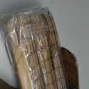 UNISHADES Cordless Bamboo Roman Shades for Windows, Blinds Size (36" W 64" H) Colour (Highfield Teak)