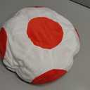 Mushrooms Hats Cute Hats Halloween Cosplay Hat for Adults (Red)