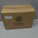 Bamboo Tumbler Lid Organizer  Space Saving Multi-Tier Storage Rack with Straw Holder and Gasket Drawer  Vertical Cup Lid Organizer for Cabinet, Kitchen Countertop - Triple