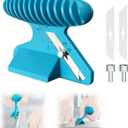 Foamboard Cutter Tool, FoamBoard Straight/Bevel Cutter Used to Cut Eva Foam, Foam Cutter Adjustable 45 or 90 For DIY Craft, Small Cutting Project, Blue, 1-Pack