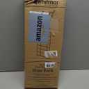 Whitmor 36 Pair Over The Door Shoe Organizer, 12 Tier Hanging Shoe Organizer, Heavy Duty Metal & Mesh Shoe Holder, Hanging Shoe Rack for Closet Organizer & Storage, 69"L x 21.7"W x 7.5"H, White