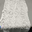 Women Lace Long Skirt Satin High Waist A-line Midi Skirt Y2K Summer Elegant Beach Party Maxi Skirts  No Size 44" L