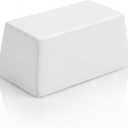 Elsjoy Set of 6 White Ceramic Sugar Packet Holders, 5 oz Porcelain Sweetener Packet Organizer, Sugar Bag Caddy Tea Packet Bowl for Countertop, Coffee Bar