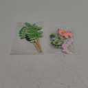 LaVenty Three Rex Cake Topper Birthday Decoration for Girls - Young Wild Three Dinosaur Cake Topper - Roar I'm 3 Cake Decoration