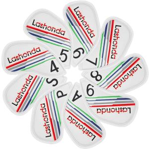 Lashonda Iron Golf Headcovers｜Premium Club Head Covers｜Lightweight Waterproof & Dustproof｜Reinforced Durable Design｜Non-Slip Buckle（Compatible with Iron Sets）