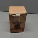 Highland Cow Stuffed Animal Plush Toy, Soft Fluffy Furry Cattle Doll for Kids, Cute Brown Farm Animal Pillow Gift, 10.5 Inches