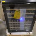 24 In Beverage Refrigerator, 112 Cans & 8 Bottles Fridge with Double-Layer Glass Door, Built-In or Freestanding and Beverage Refrigerator, Under Counter Fridge for Home/Bar/Cafe