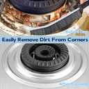 5PCS Crevice Cleaning Brush, Hard Bristle Crevice Cleaner, Grout Scrub Brush, Home Essentials, Durable, Thin, Multifunctional Gap Cleaning Tool for Household Use, Bathroom, Kitchen, Corner ect