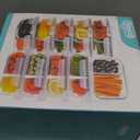 Bayco 10 Pack Glass Meal Prep Containers 2 Compartment, Glass Food Storage Containers with Lids, Airtight Lunch Bento Boxes, Leak Proof (10 lids & 10 Containers)