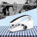 Handheld Sewing Machine, Portable, Mini Sewing Machine, Easy to Use, Fast Sewing Speed, Suitable for Sewing Clothes, Fabric, DIY Home Machine for Beginners (Black)