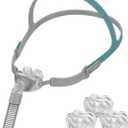 viohead Nasal Pillow Supplies with Headgear, Frame, Tube and 3 x Nasal Pillow