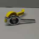 KitchenAid Citrus Juice Press Squeezer for Lemons and Limes with Seed Catcher and Pour Spout, Lemon, 8 Inch