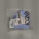 AUROLA Influence Strappy Bra Sports Bras for Women, Backless Padded Impact Strappy Bra Workout Gym Yoga with Removable Cups (X-Small, Sky Light)