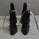 Fly Fans for Tables, Fly Fan Outdoor Indoor Keep Flies Away, Table Top Spinner with Holographic Blades, Flies Deterrent for Picnic, Restaurant, Party, Home, BBQ (4 Pack) MODERN