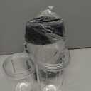 Colarlemo 12-Piece Smoothie Blender Maker 25,000 RPM Personal Blender for Ice Crushing Smoothies & Frozen Drinks Nuts with 23oz, 32oz, 37oz Portable Cups Two 6-Leaf Stainless Steel Blades, Silver