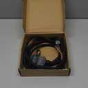 Upgraded 26357 22413 11 Pin Vehicle Side Light Wiring Harness with Dust Cover Replacement for Western for Fisher for Blizzard for SnowEx Plows 11-Pin Snow Plow