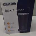 SIMPLETASTE Milk Frother, 4-in-1 Electric Milk Frother and Steamer, Automatic Warm and Cold Foam Maker and Milk Warmer for Latte, Cappuccinos, Dark Blue