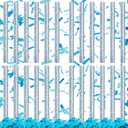 24 Pack Gender Reveal Confetti Wands Stick Bulk 14 Inch Boy or Girl Gender Reveal Wands for Baby Shower Gender Party Reveal Ideas Decorations Supplies (Blue Series)