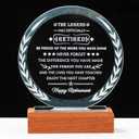 YWHL Retirement Gifts for Men Women 2025 Happy Retirement Gifts Decorations Crystal Keepsake Plaque Farewell Gift Best Retired Gift Idea for Coworker Boss Teacher Friends Doctor Nurse Police