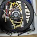 1600W 12" Spare Tire Subwoofer with Built-in Amp, Anti-Theft Hidden Design, 400W RMS Deep Bass Car Subwoofer, Easy Install Powered Subwoofer for Car Audio, Fits 15"/16"/17" Wheels
