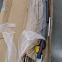 PURPLE LEAF 8 Feet Patio Umbrella Outdoor Cantilever Square Umbrella Aluminum Offset Umbrella with 360-degree Rotation for Garden Deck Pool Patio Taupe