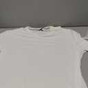 JMIERR Athletic Shirts for Men Short Sleeve Muscle Slim Fit T Shirt Hipster Longline Henley Shirt Gym Workout White Tees Shirts,US 52 (3XL)