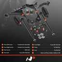 A-Premium 12Pcs Front Suspension Kit, Lower Control Arm, Sway Bar Link